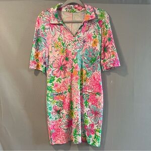 Lilly Pulitzer Quincey knit shift dress in the "Paradise Found" print